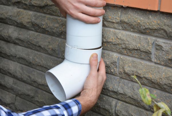 Drainage Downspout Repair in Shelby
