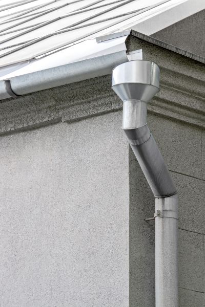 Galvanized Gutter Installation in Shelby