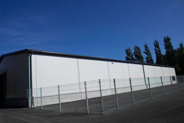 Warehouse Gutter Installation in Shelby